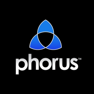 Phorus black logo