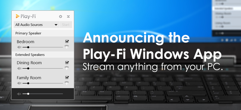 Play-Fi now on Windows PCs